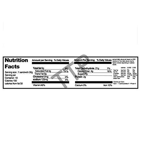M.Y. San SkyFlakes Cracker Sandwich, Chocolate Flavor, 10 Individual Wraps, 10.58 oz (300g)