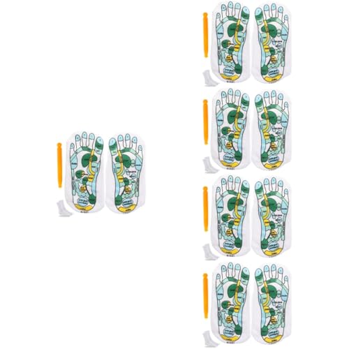 Chaussettes acupression Healvian en lot de 5 paires pour un massage des pieds à la maison