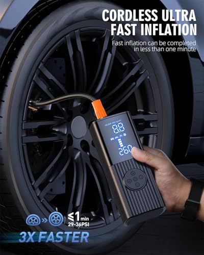 Hafuloky P009 Tire Inflator Portable Air Compressor thumb #2