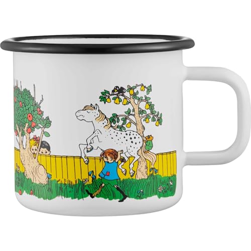 Muurla Pippi Langstrumpf Tasse/Becher 0,37 l Emaille grün,...