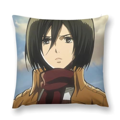 防シワ 進撃の巨人 収納カバー ミニマル リビング ホームアクセサリー 24 "x24 "