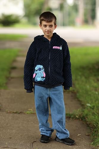 Image of Disney Girl /Boy Fleece Jacket Zipper Sherpa Fuzzy Hoodie Winter Coat 2-13Y