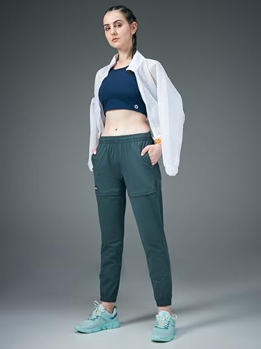Image of TECHNOSPORT Women's Regular Fit Jogger for Gym, Workout & Sports