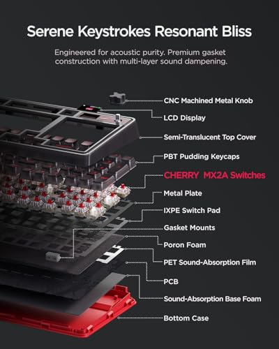 Mechanical Keyboard Wireless Hot-Swappable