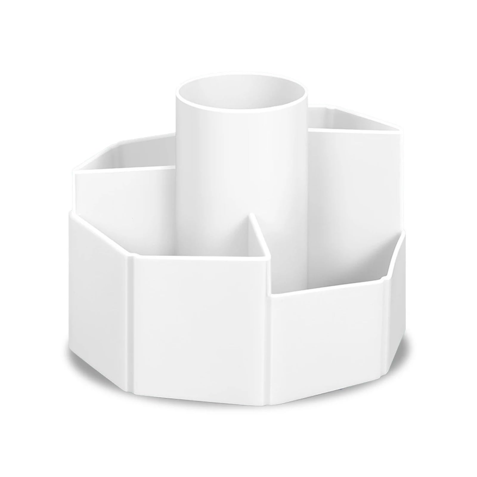 Pencil Holder 1pc Multifunktionaler 360-Grad-Schwenk-Bleistifthalter Kreativer Desktop-Organizer mit hoher Kapazität Schul- und Bürobedarf(Blue)