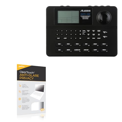 BoxWave Screen Protector Compatible with Alesis SR-16 - ClearTouch Anti-Glare Privacy (2-Pack), Privacy Screen Protector Flexible Film Anti-Glare