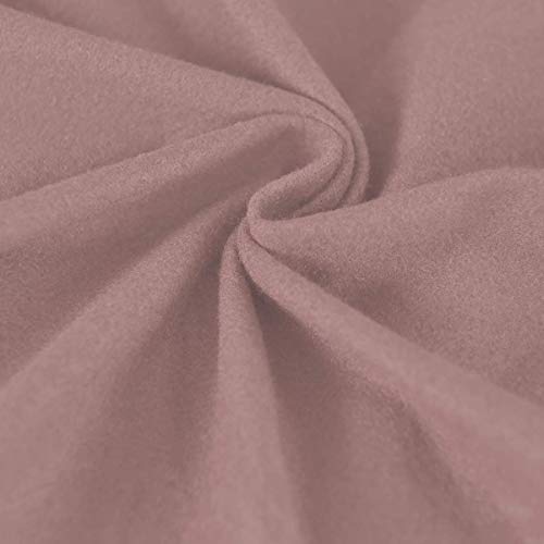 Image of Easy-Going 2 Pieces Stretch Oversized Couch Sofa Slipcover Washable | Spandex Soft Fitted Sofa Couch Cover for Sofa Furniture Protector with Bottom Kids,Pet Dog Pink