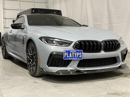 Image of CravenSpeed Platypus License Plate Mount Compatible with BMW 8-Series Coupe /Gran Coupe /Alpina B8 2019-2026 [G14 /G15 /G16 /F91 /F92] | No Drilling | Installs in Seconds | Made in USA