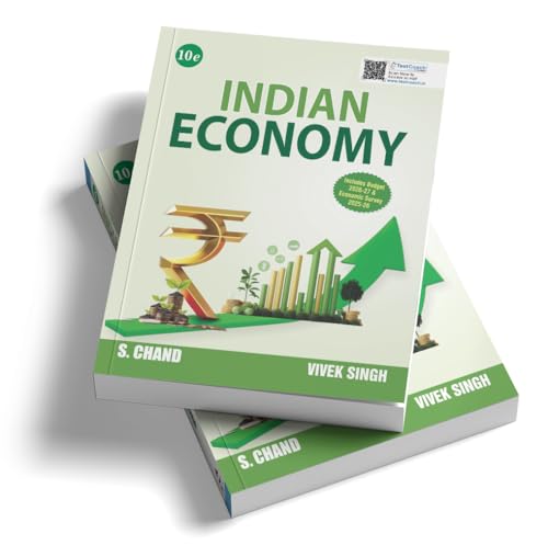 Image of New Edition: Indian Economy Book 2026 - 2027 (10e) GS Paper 3 | Best for UPSC Exam, State PSC, RBI Grade B, IFS JAIIB, CAIIB, IIBF, NBARD, SEBI, SSC ... Budget & Economic Survey | PYQ Question Bank