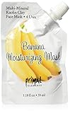 Primal Elements Face Mask, Clay Mud Facial Treatment, Multi-Use Package, 1.18 oz - Banana Moisturizing