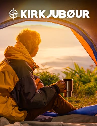 Kirkjubøur® Edda Faltbarer Bollerwagen 90 x 52 x 55 cm, Handwagen für bequem Transport mit 100 Liter Volumen, belastbar bis 110 kg und 360° drehbaren Vorderreifen (Braun) – Bild 6