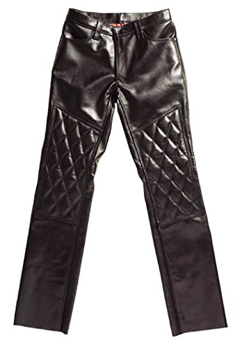 Amazon | カドヤ(KADOYA) バイク用レザーパンツ EVO PANTS ブラック  