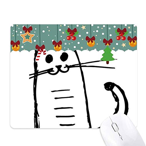Tapis de souris chat Smile Sit en caoutchouc souple et durable