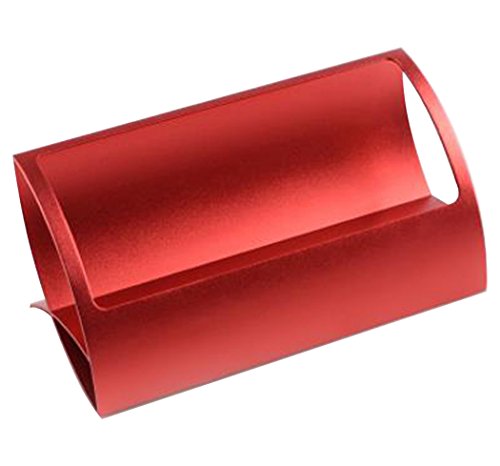 Outgeek Porte Cartes De Visite, Porte Cartes De Visite Aluminium Q Forme De Carte De Bureau Porte Cartes Organisateur pour Bureau