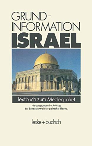 Grundinformation Israel: Textbuch zum Medienpaket (German Edition)