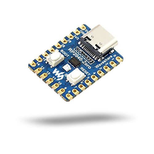 [Dual Core ARM Cortex M0+, High Operating Frequency] Equipped with a dual core ARM Cortex M0+processor, operating at a frequency of up to 133 MHz and a flexible clock. Accurate on-chip clock and timer. Supports USB 1.1 hosts and devices