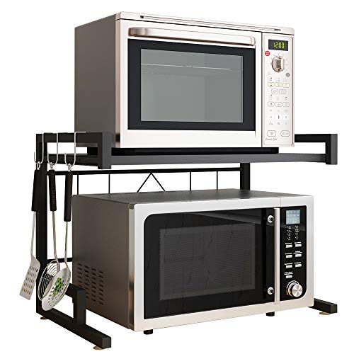 Microwave Oven Rack Kitchen Counter Storage Organizer Junyuan Countertop Stands for Kitchens Toaster