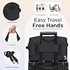 for Ryanair Cabin Bags 40x20x25 Underseat Cabin Bag Waterproof Travel Hand Luggage Bag Carry on Bag Weekend Overnight Bag for Women and Men with Shoe Pouch #4