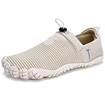 WateLves Barefoot Shoes Trail Running Trainers Womens Mens Lightweight Wide Toe Comfortable Workout Gym Hiking Walking Fitness Shoes Outdoor Non-Slip Unisex