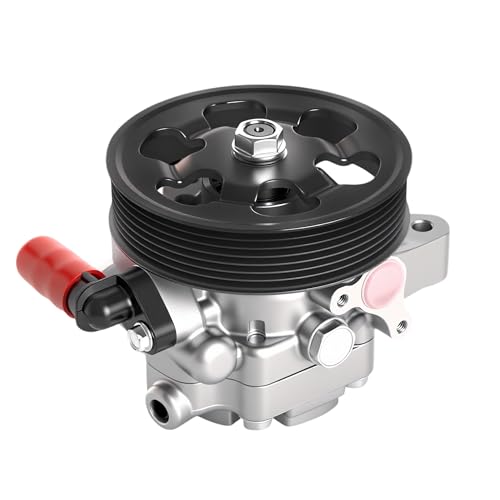 JAVOUKA 21-5341 Power Steering Pump with Pulley Fits for Honda Accord EX/LX L4 2.4L 2003 2004 2005 2006 2007 Replacment OE56110-RAA-A01 56100-RAA-A03 56100-RAA-A01RM 56110-PND-003 21-5341 96-5341