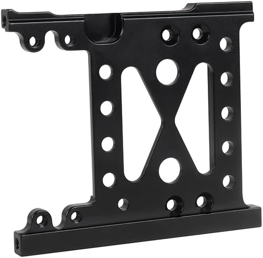 KYX Racing Aluminum Cross Member Bracket Fixed Seat Chassis Brace Upgrades Parts Accessories for 1/10 RC Crawler Car Axial SCX10 PRO