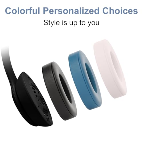 Solo 4 Almohadillas para auriculares, repuestos compatibles con Beats Solo 4 On-Ear Headphones (Negro) miniatura 6