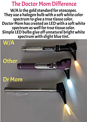 Doctor Mom Otoscope LED_PRO Third Generation Dr Mom Slimline Stainless Led Pocket Otoscope thumb #4