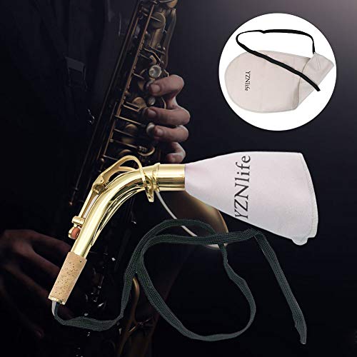 YZNlife Saxophone Cleaning kit with Case for Clarinet Flute and other Wind & Woodwind Struments Including Thumb Rest Cushion Reed Case Mouthpiece Brush Mini Screwdriver Cleaning Cloth