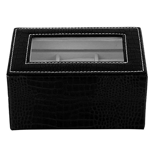 Boîte de rangement bijoux portable noire pour ranger vos bagues - 8