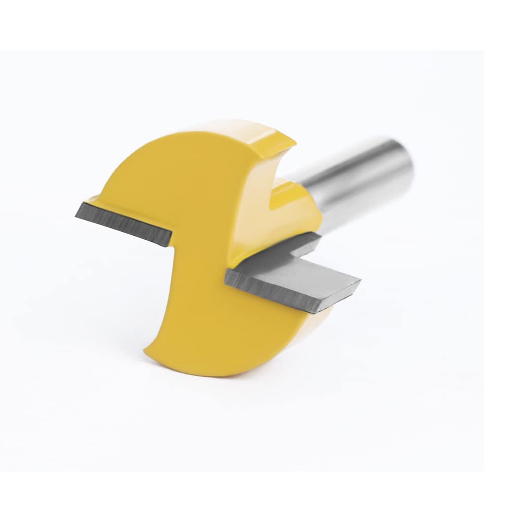 T-Slot Fresa per Scanalature Legno da 8 mm Punta del Router di Taglio a Filo con Doppia Scanalatura Fresa Lavorazione Legno da 8 mm Punta del Router di Taglio a Filo