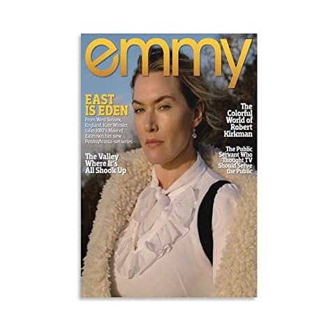 XINAR Canvas Wall Art 30*50cm No Frame Mare of Easttown Film Kate Winslet Poster Canvas Wall Art Room Pictures for Bedroom Gifts Decor Cover