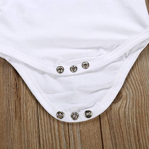 (0-18 Months) Newborn Infant Baby Boy Clothes Bear Letter Romper+ Pants+Hat 3Pcs Outfits Set Infant and Toddler Short-Sleeved Bear Print Hakama + Gray Trousers + Hat Three-Piece Suit - Thumbnail 3