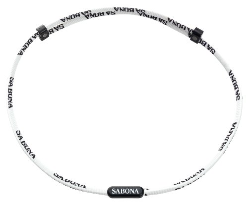 Sabona Athletic Magnetic Necklace, White