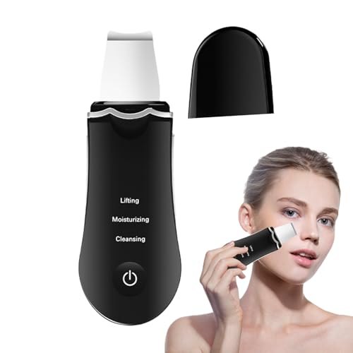 Vmiorzq Raspador Facial - Herramienta De Espátula Facial Recargable Con Ultrasonidos | Masajeador Elevador Eliminador de Manchas, Máquina Ultrasónica para Casa, Viaje y Dormitorio Vmiorzq Raspador Facial - Herramienta De Espátula Facial Recargable Con Ultrasonidos | Masajeador Elevador Eliminador de Manchas, Máquina Ultrasónica para Casa, Viaje y Dormitorio