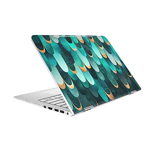 Peau autocollante HP Spectre Pro X360 G2 design turquoise chic Elisabeth Fredriksson