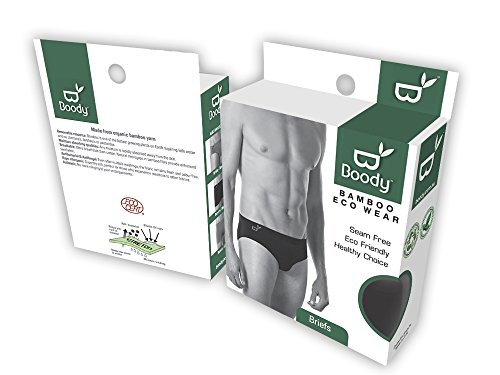 Boody Body EcoWear Men's Brief - Viscose Made From Bamboo - Athletic Cooling Underwear for Guys3