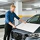 12 Stück Dämmmatte Auto, Isoliermatte, Dämmmatte Selbstklebend, es Kann zur Schalldämmung, Wärmedämmung im Innen und Außenbereich des Autos Eingesetzt Werden, 250*180*5mm