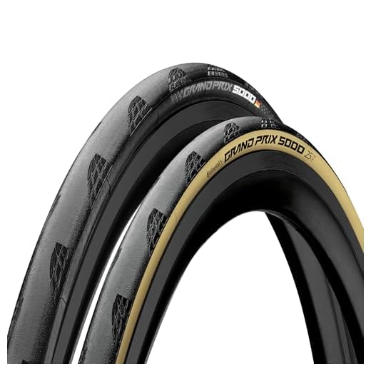Continental Grand Prix 5000 Neumático Plegable para Bicicleta, Unisex Adulto, Negro, 700 x 25