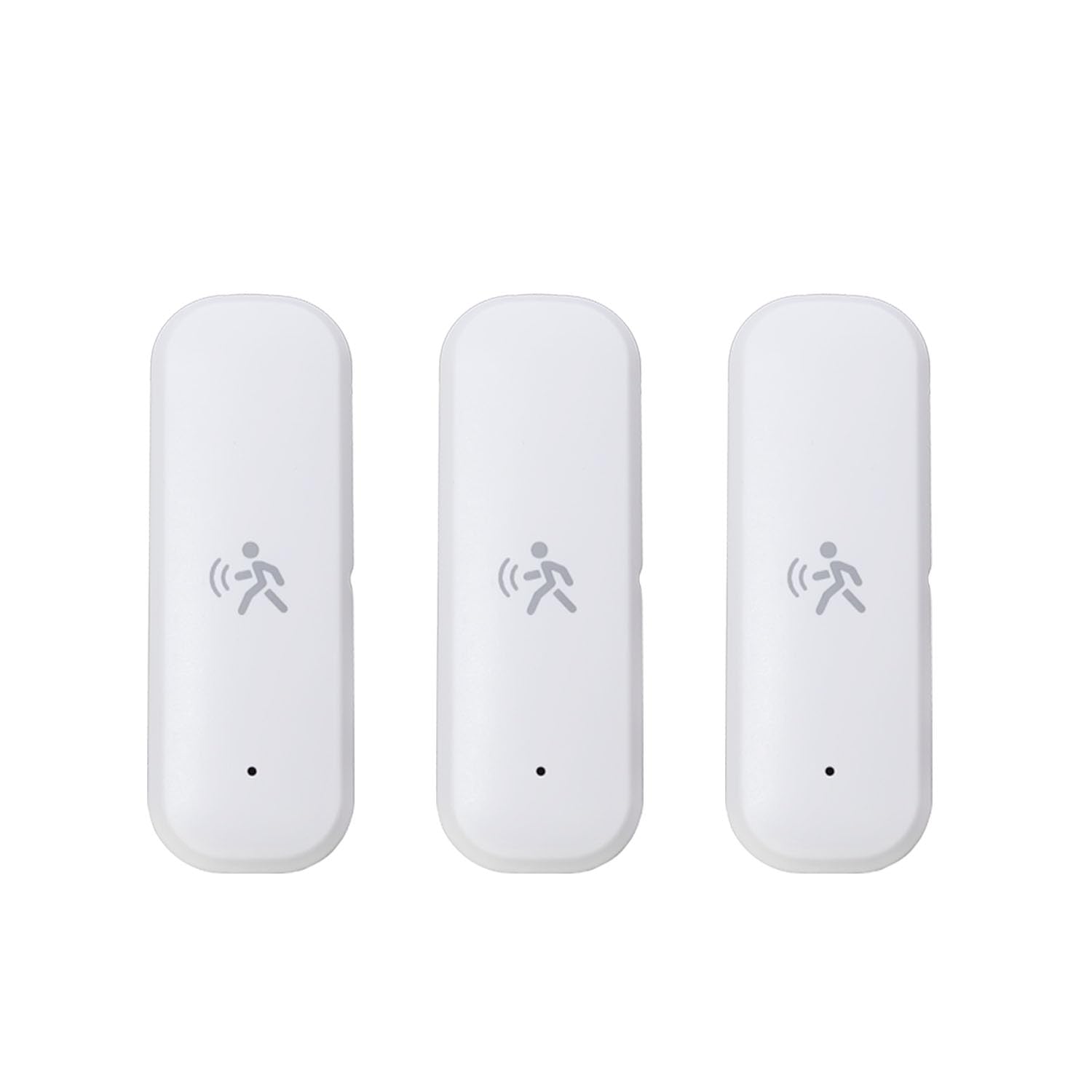 Haozee 3 Pack Smart Motion Sensor, Zigbee Pir Motion Sensor 10G Radar, Requires Zigbee Hub, Supports Home Assistant Via Zigbee2mqtt, Battery Operated