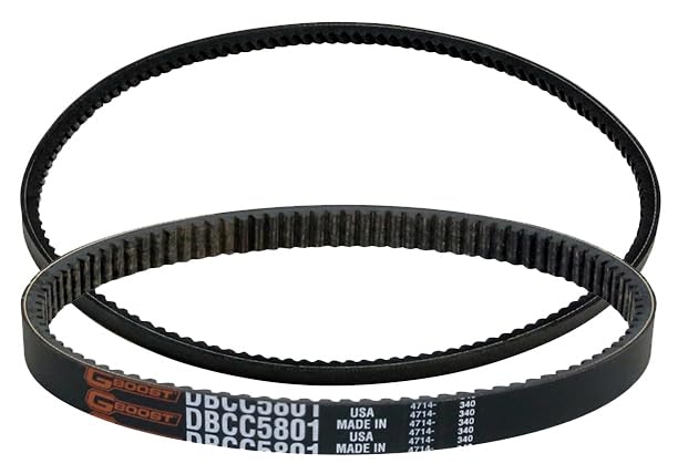 Drive and Starter Generator Belt for Club Car Precedent Gas with Subaru EX40 Engine 2015-2019 Golf Carts