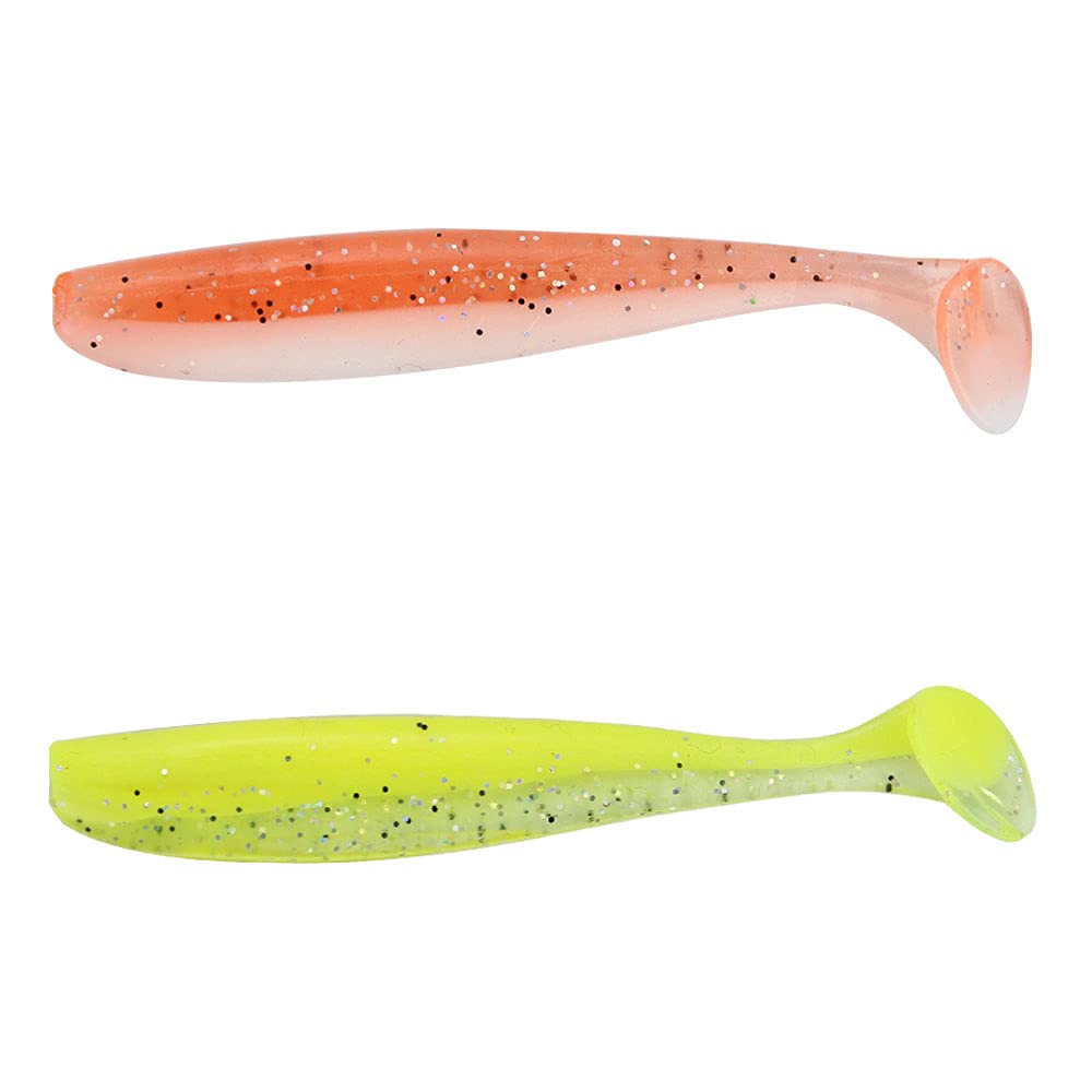 Leures Souples Kit Leurres De Pêche ANCLLO - Leurres Souples, Hameçons, Poids - Pour Eau Douce Et Salée Accessoires Pêche Leurres Souples