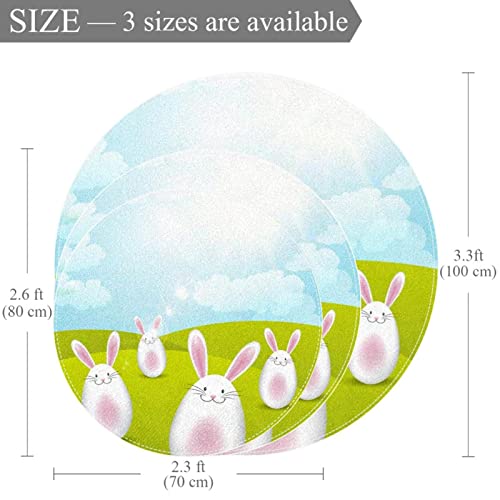 Tapis de salle de bain antidérapant et sécurisé lapin de Pâques