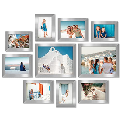 Americanflat Set of 10 Picture Frames with...