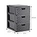 Sundis Torre A5 3 CAJONES, Negro