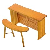 Aspect réaliste : l'aspect réaliste et les détails complexes de cet ensemble en font un choix idéal pour créer des scènes miniatures réalistes, une table à manger pour maison de poupée, un modèle de tabouret pour maison de poupée