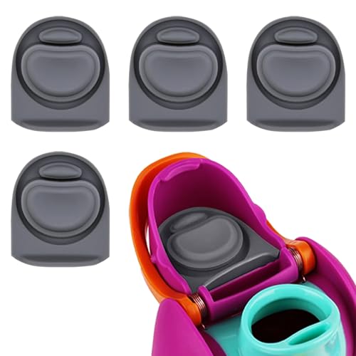 ZUGHXMS 4pcs Replacement Silicone Stopper Seal Compatible with Owala FreeSip 24oz 32oz Water Bottle Lid Insert Cap Rubber Seal Parts for Owala 16/19/24/32/40oz Spout Gasket Mouthpiece Accessories H3A1