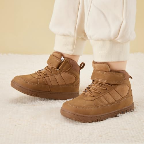 BMCiTYBM Toddler Snow Boots Boys Girls Winter Waterproof Shoes Cold Weather Outdoor2