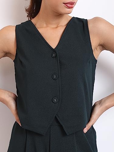 Image of Ketch Women Regular Fit Sleeveless Co-Ord Set
