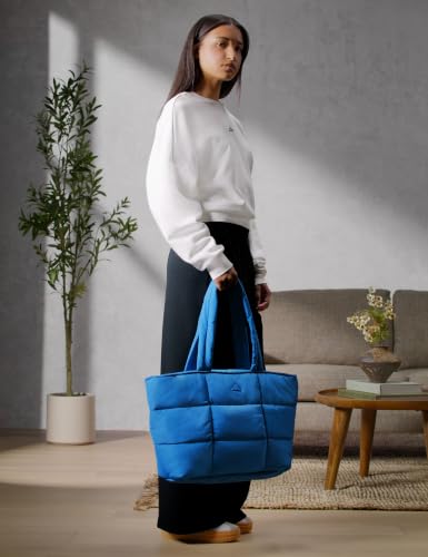 Image of adidas Quilted Puffer Tote Bag