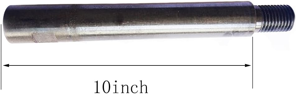 Core Drill Bit Extension Rod Adapter with Male and Female Both 1-1/4"-7 UNC Thread (10" Extension)